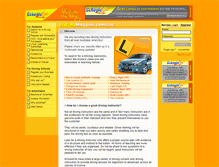 Tablet Screenshot of drivinglessons.schoolson.com.au